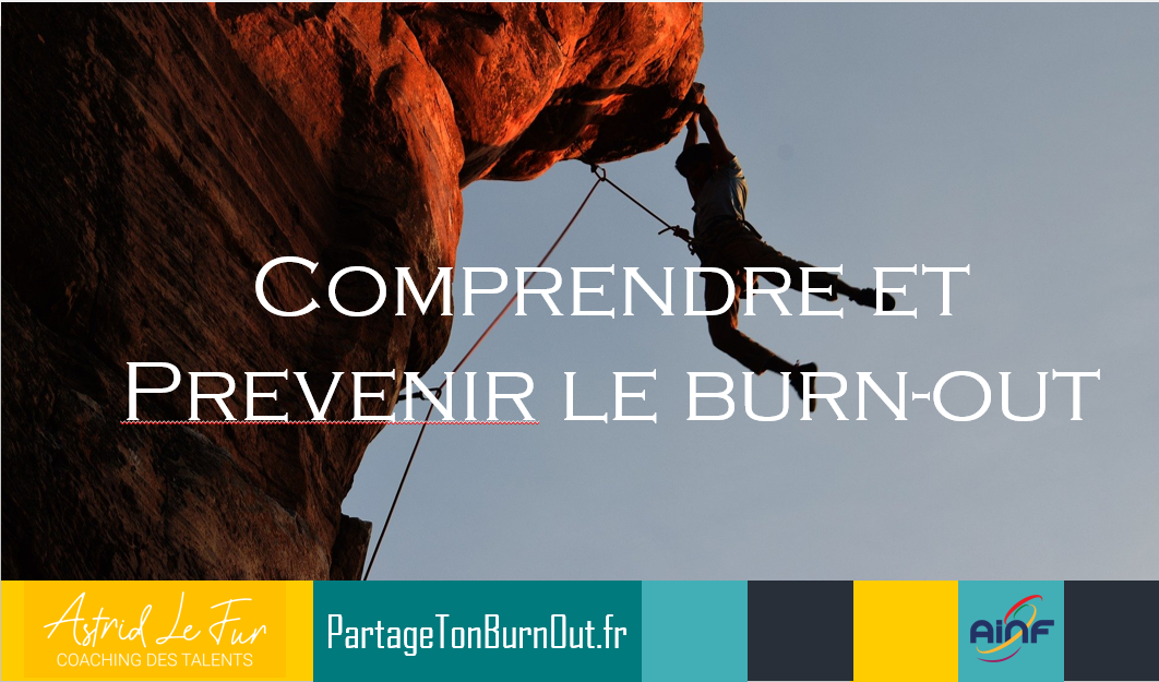 Publication de la conférence Burn-out Préventica Astrid Le Fur pour l'AINF Paris 2025